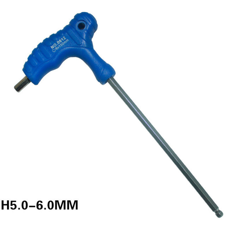 1.5mm/3mm/5mm T-Handle Allen Key Ball Tip Hex Hexagon Wrench Repair Hand Tool