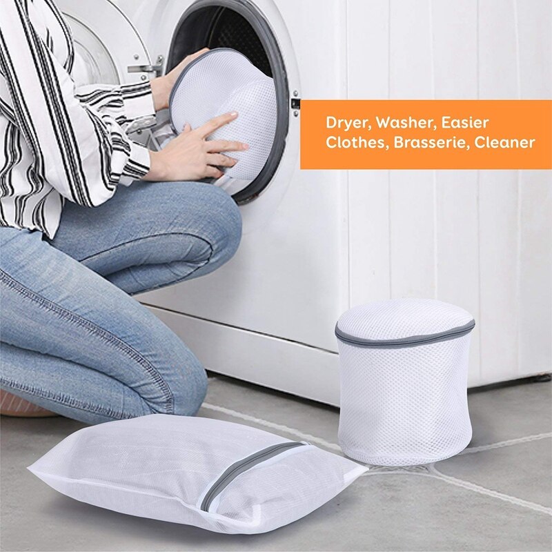Premium Schoenwaszakken For Wasmachine - Set Van 2 Stuks In Het Wit Herbruikbare Waszak Voor All Round Reiniging Verborgen Ritssluiting Wasnet Voor Sneakers Premium Schoenwaszakken For Wasmachine - Set Van 2 Stuks In Het Wit Herbruikbare Waszak Voor All Round Reiniging Verborgen Ritssluiting Wasnet Voor Sneakers