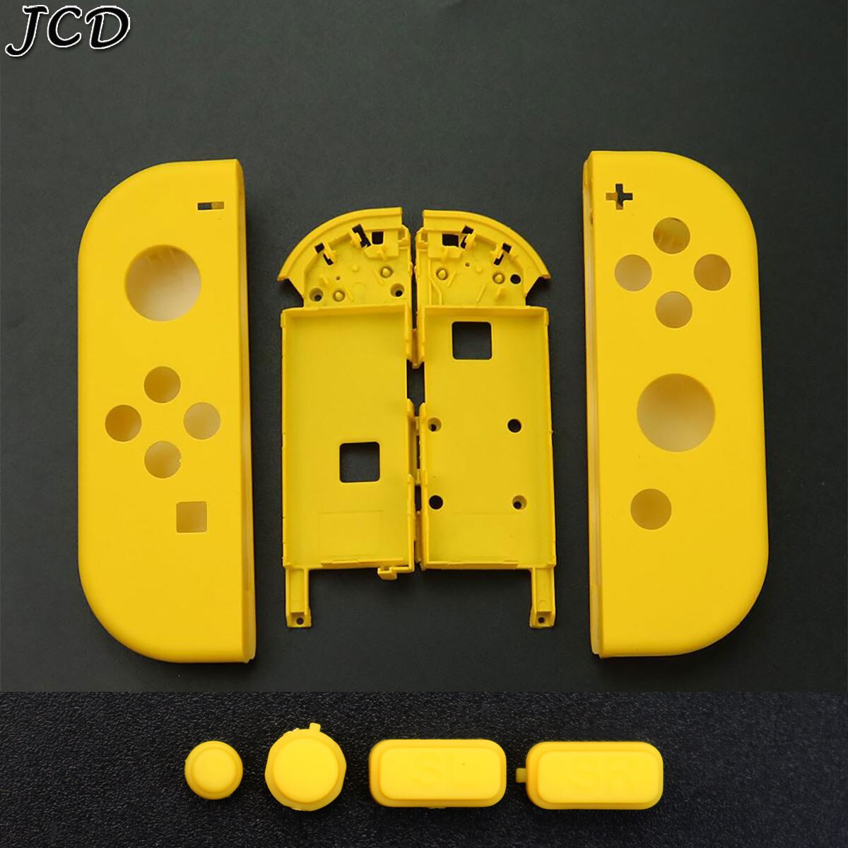 JCD-carcasa de plástico de repuesto para Nintendo Switch, funda carcasa Con botones SL SR, mando Joy-Con: F