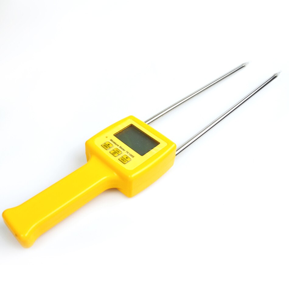 TK100S Digital Portable Moisture Analyzer Tester Meter Food Corn Wheat Rice Bean Wheat Flour Grain Temperature Humidity Analyzer