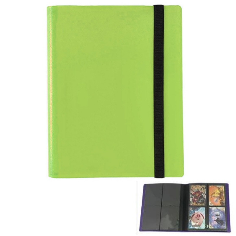 Premium Trading Card Binder met meerdere zakken - Houdt 160/360/480 kaarten - Duurzame PP-hoes - Ideaal voor basketbal, voetbal en sportkaarten: Multicolor