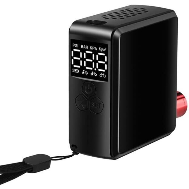 Tragbare Luft kompressor Reifen Luftpumpe Fahrrad und Motorrad Reifen Barometer auslaufs ichere Reifen Luftpumpe Motorrad und Autoteile: Ursprünglich Titel
