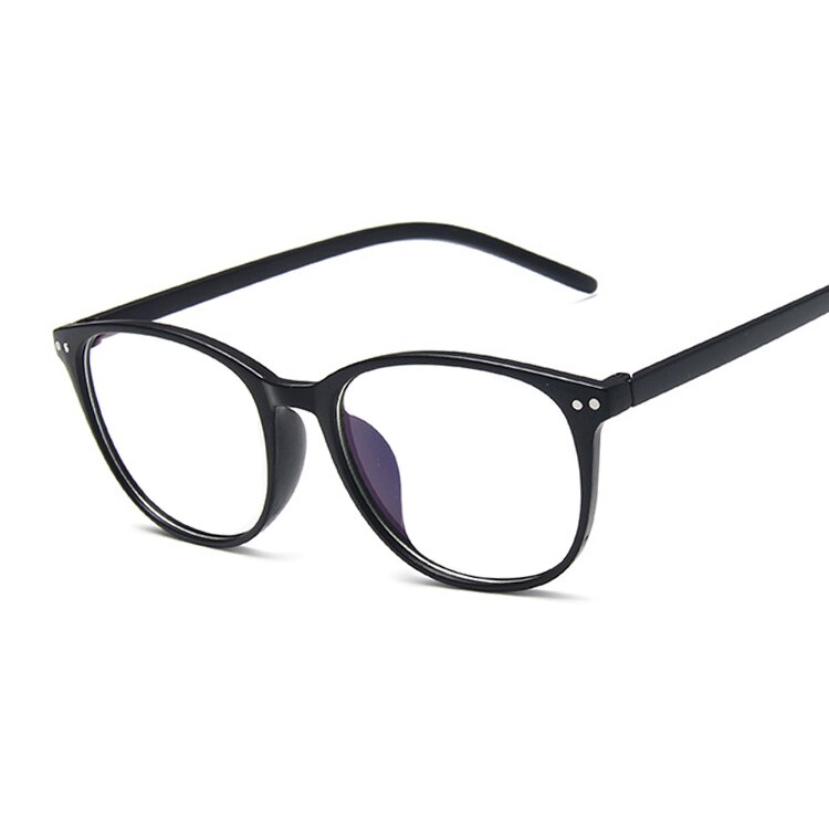Retro miesten läpinäkyvät lasit kirkkaat linssit pc comotuer -neliön silmälasikehykset naisille, jotka lukevat silmälaseja miesten silmälasit: Hiekka musta