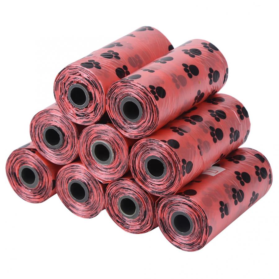 40 Rolls Dog Poop Bag Pet Pick Garbage Bag Thick and Durable Outdoor Pet Garbage Collection Bag Dog Toilet Cleaning Garbage Bags