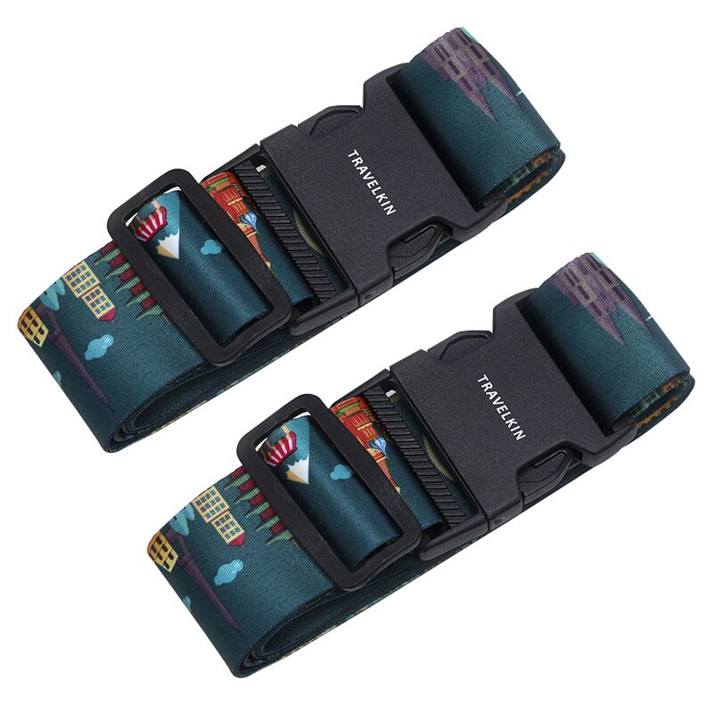 Bagage Verstelbare Bandjes Reizen Koffer Elasticiteit Touw Riem Reizen Accessorie Ie Koffer Doos Bandjes Bagage Band