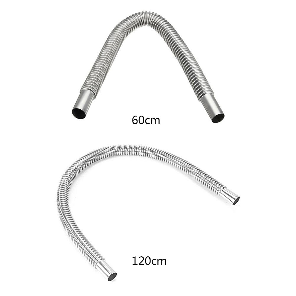 1PC Car Heater Stainless Steel Exhaust Pipe Parking Heater Fuel Tank Exhaust Pipe Air Heater Tank