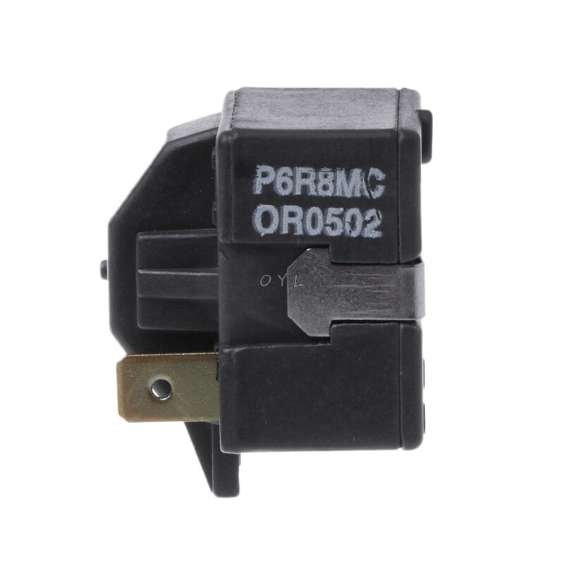 PTC Compressor Starter Relay For Refrigerator Freezer Dehumidifier P6R8MC Household Refrigerator Freezer Parts Accessories