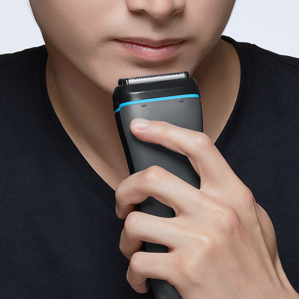 Nueva máquina de afeitar eléctrica para SMATE ST-W382, máquina de afeitar portátil para hombres, resistente al agua Afeitadora eléctrica, cabezal cortador magnético para hombre