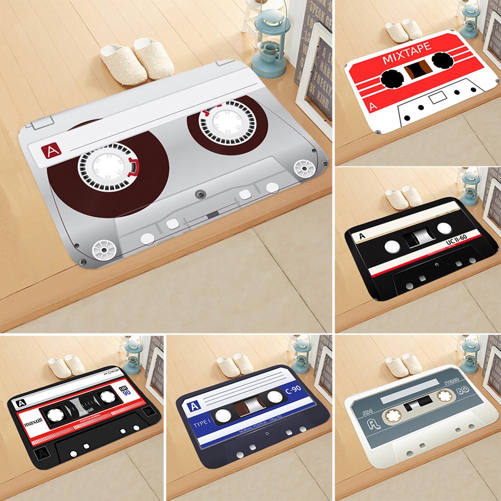 3D Home letter Print Doormats Rectangle Non-Slip Door Mat Bedroom Kitchen Entrance Print Floor Mat modern Door Mats