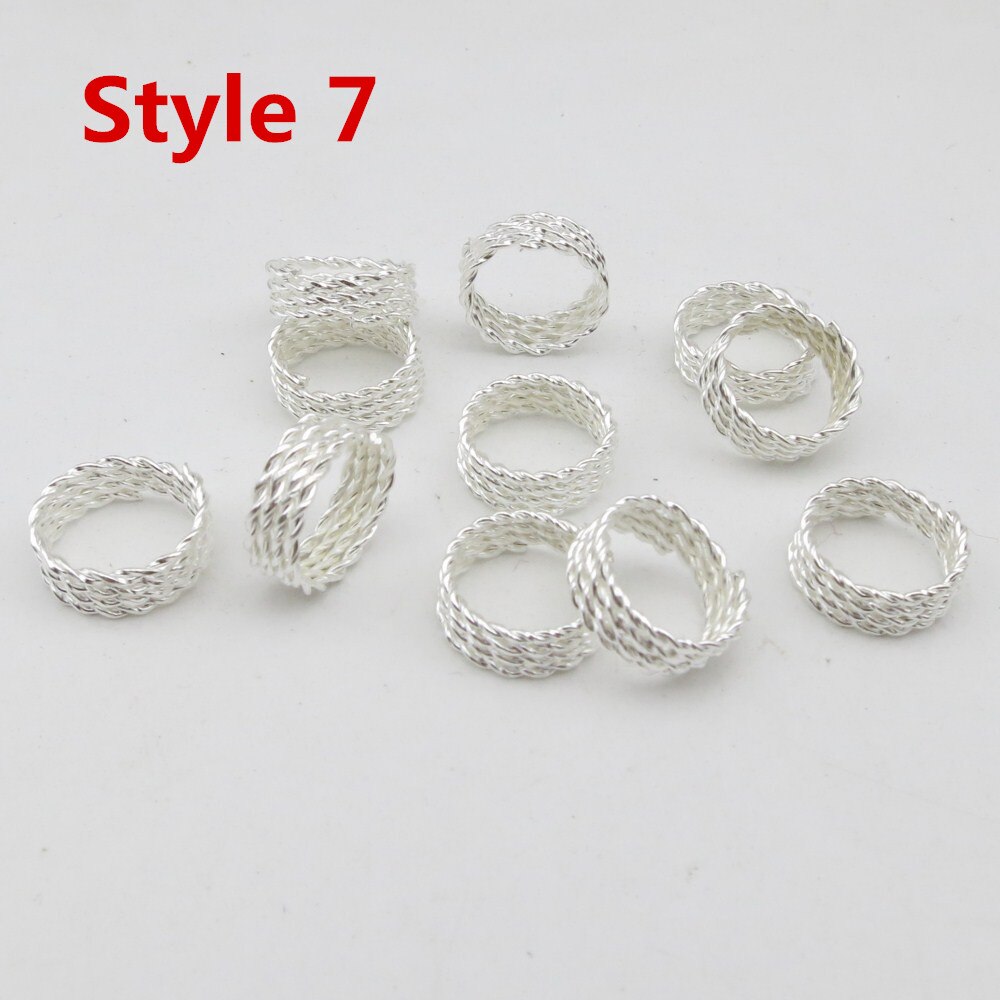 Mèches spirales dorées/argentées 5 pièces/10 pièces | Tresses tubulaires de perles, dreadlock, clips pour hommes femmes, accessoires breloques