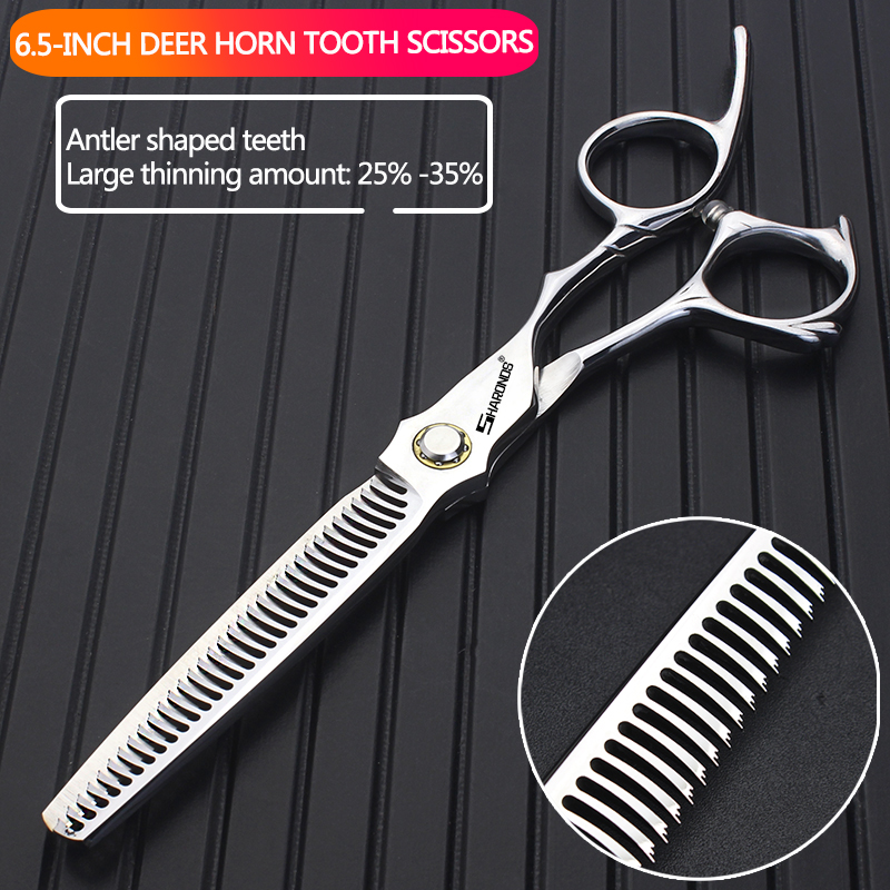Professionele Kappersschaar Gespecialiseerde Kappersschaar 6 Inch/6.5 Inch Kapper Gewijd Dunner wordend Haar Schaar: GRIJS