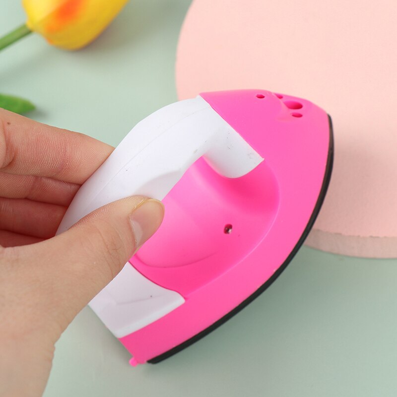 Mini Electric Iron Small Portable Travel Crafting Craft Clothes Sewing Supplies