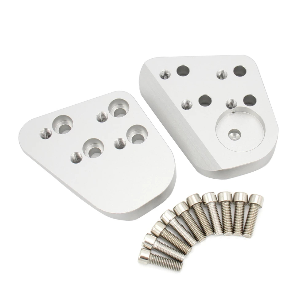 Sturen voor motorfiets Voor BMW R1100RT R1150RT Onderdelen Zilveren Stuur Riser Motorfiets Accessoires Voor R1200RT R1100R R1150R Handvat Bar Riser