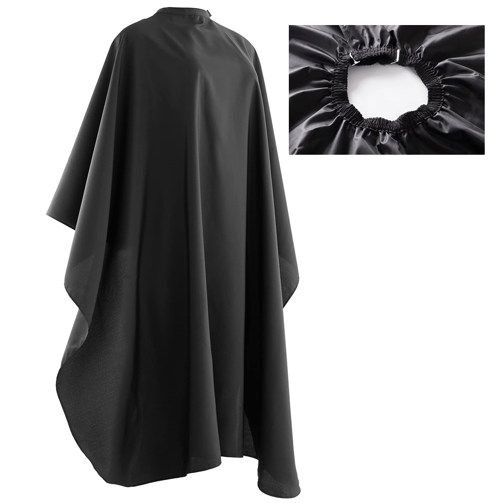 1pcs Barber Cape Waterproof Hairdressing Cape Haircut Gown Cloth For Hair Styling: plum