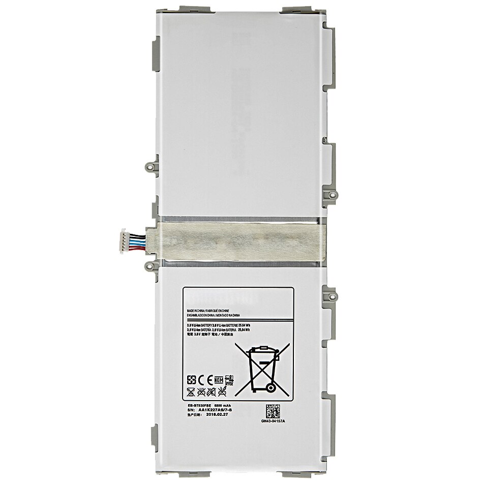 Tablet Battery For Samsung GALAXY Tab 4 10.1&quot; tab4 SM-T530 SM-T531 SM-T533 SM-T535 SM-T537 P5220 EB-BT530FBC EB-BT530FBE