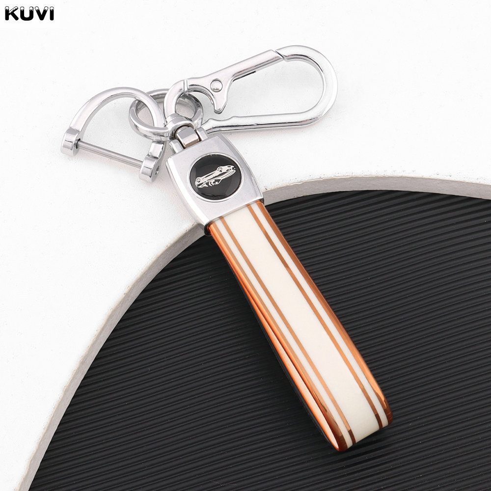 LLavero de TPU de para hombres y mujeres, llavero de coche, para niña, soporte para llavero de coche, accesorios, llaveros giratorios: Blanco
