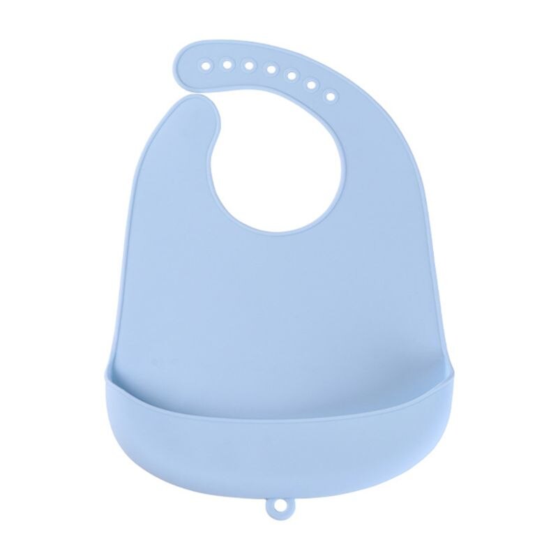 Food Grade Silicone Baby Bavaglini Impermeabile Alimentazione Neonato Saliva Asciugamano Burp Panno GXMB