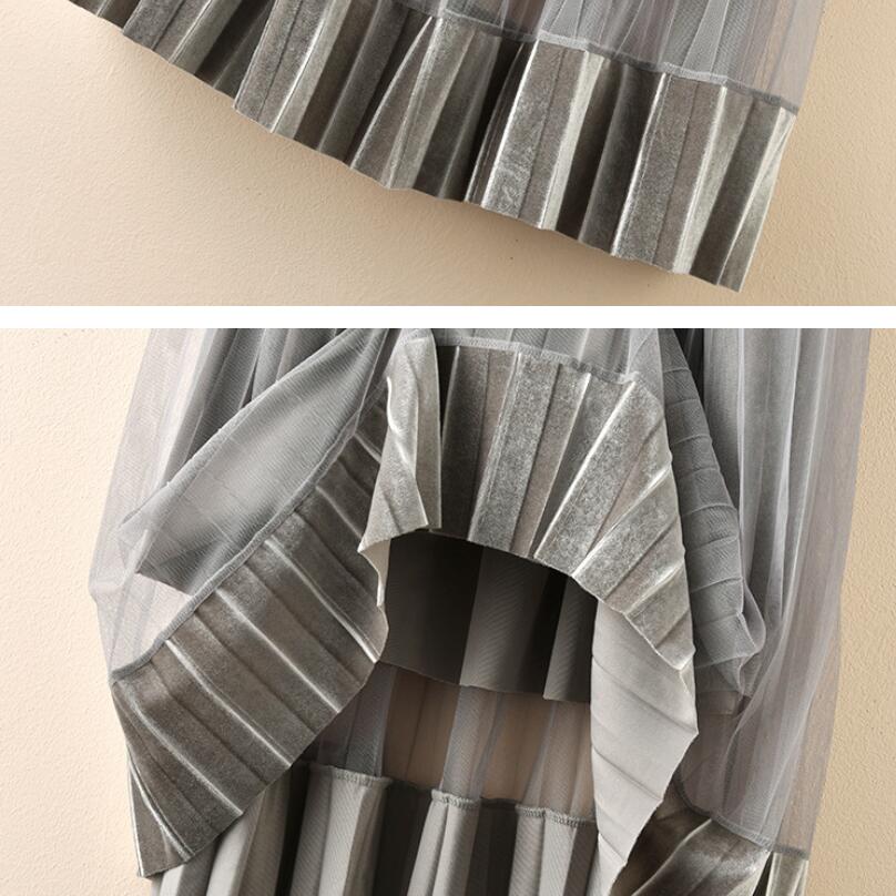frühling Herbst Winter Baby Kleinkind Prinzessin Schule Mädchen Ballettröckchen Röcke freundlicher Kleidung Mädchen Gefaltete Lange Felsen freundlicher Kostüm