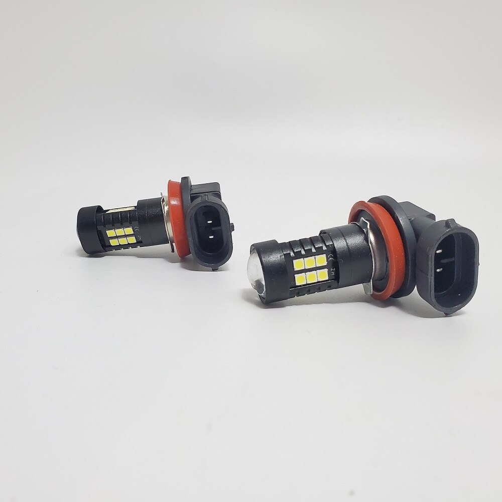 Gjeldende modell  h11 h8 led bil tåkelampe pære, led pære, bil ombygging, par opp