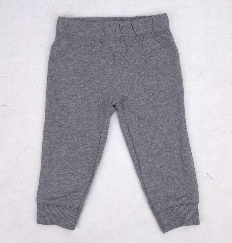 Pantalons gris foncé pour enfants | Vêtements pour bébés garçons, fils, taille élastique, vêtements pour bébés, pantalons pour enfants: Gris foncé / 6M