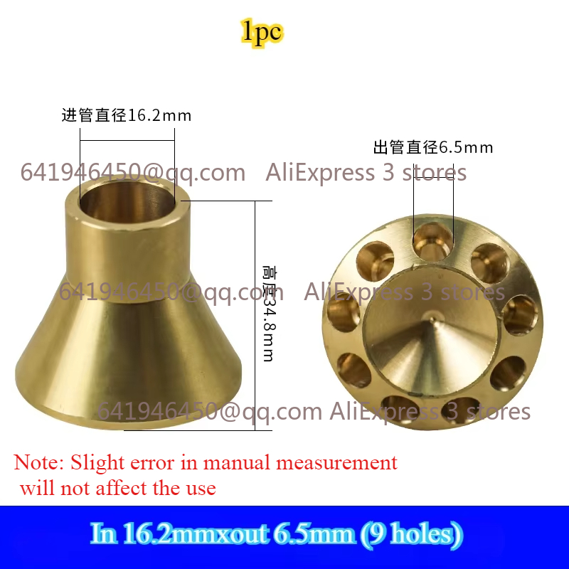 1PC Brass Liquid Distributor Refrigerant Distributor for Air Conditioner Refrigerator Diverter Copper Joint Refrigeration Parts: Other