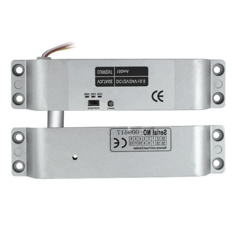 DC12V Electronic Door Lock Access Lock Safe Bolt Lock for Door Access Control Lock Door Exposed Installation Access Control