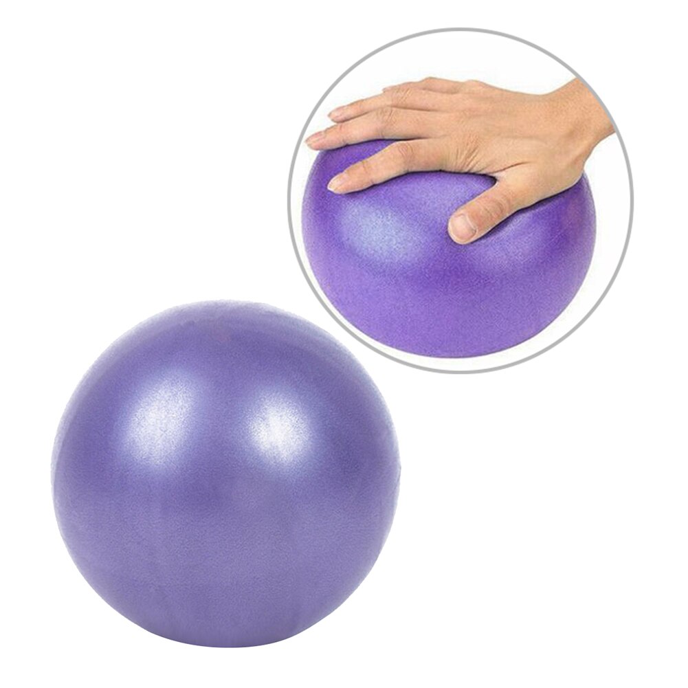 Balles de Yoga 25cm Fitness Yoga balle de base entraînement intérieur Yoga balle exercice gymnastique Fitness Pilates balle exercice d'équilibre