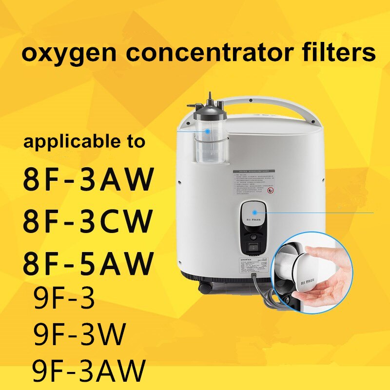 10 sztuk yuwell koncentrator tlenu filtry generator tlenu bawełniany filtr maszyna tlenowa akcesoria części dla 8F-5AW YU300S 9F-3