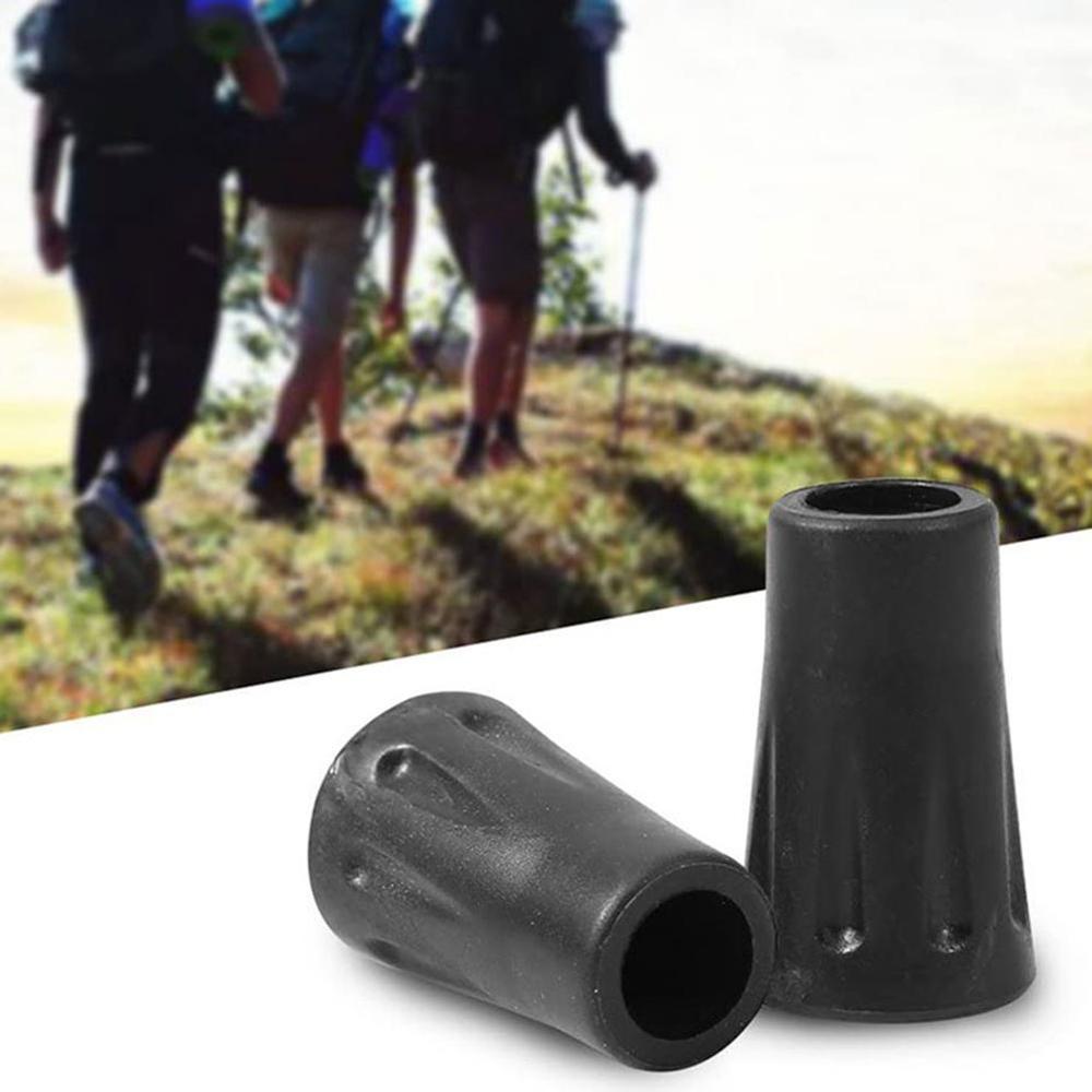 Spare Replacement Walking Stick Trekking Hiking Pole Rubber Ferrule Ends