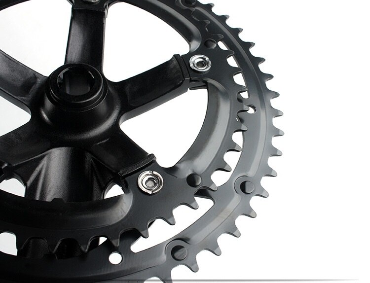 Road Bicycle Folding Bike Chainring 130BCD 52T 42T Single Double Chain Wheel Alloy Steel Crankset Parts
