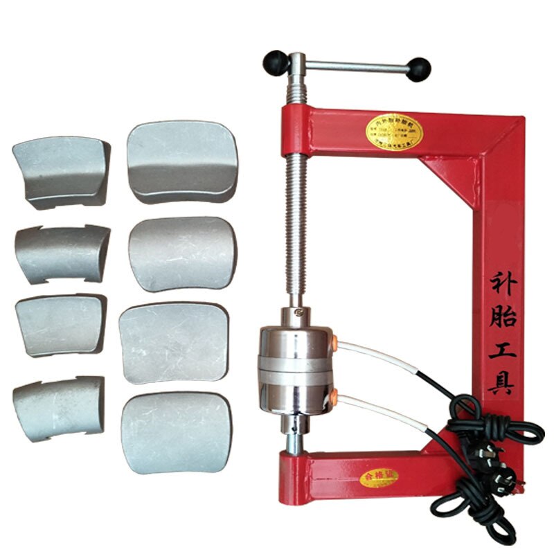 220V Dot Vulcanizing Locomotive Tire Vulcanizing Machine Inner Tube Tyre Repair Machine Small Tyre Repair Equipment LK