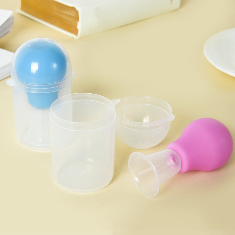 1PC Breastfeeding Women Soft Cups Correction For Inverted Flat Nipple Aspirator Puller Nature Rubber