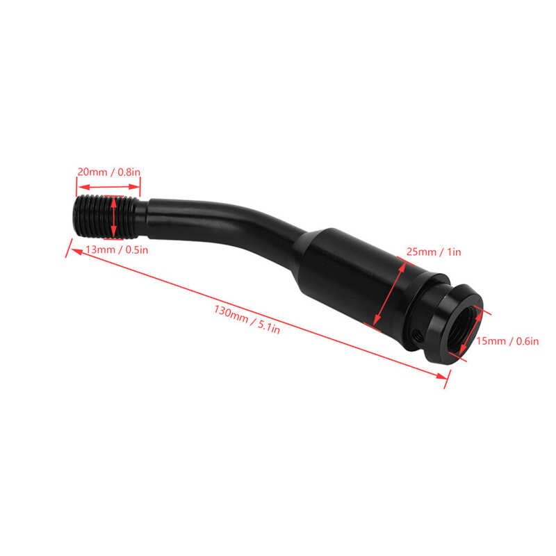5in Gear Shift Lever Car Shifter Aluminum Alloy Shifter Extension Replacement for VW T4 T25 1985-2003 Car Shift Knob Extender