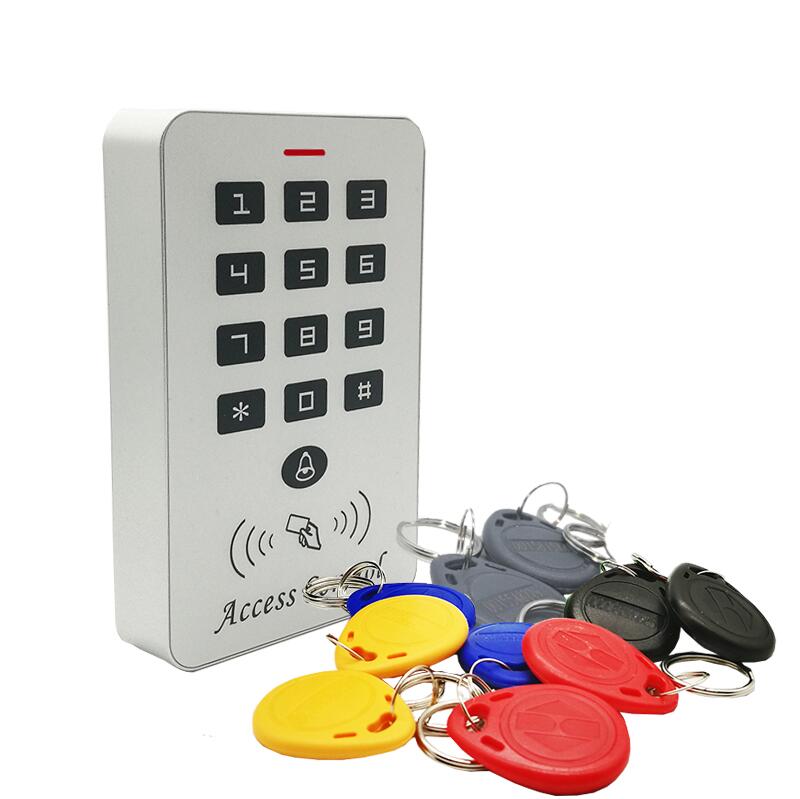 125Khz Rfid Access Control System Card Door Lock Controller Keypad Door Access Controller: Mix keyfobs 2