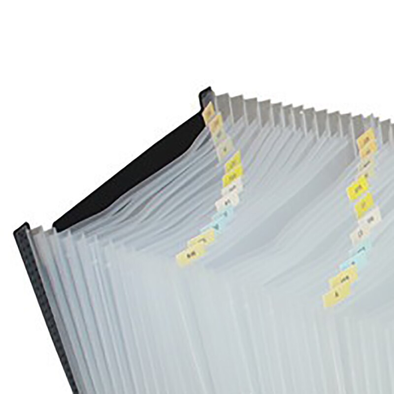 48 Pocket Map A4 Extensible File Organizer Accordeon Map Indeling Zak Desktop Storage Informatie Rack