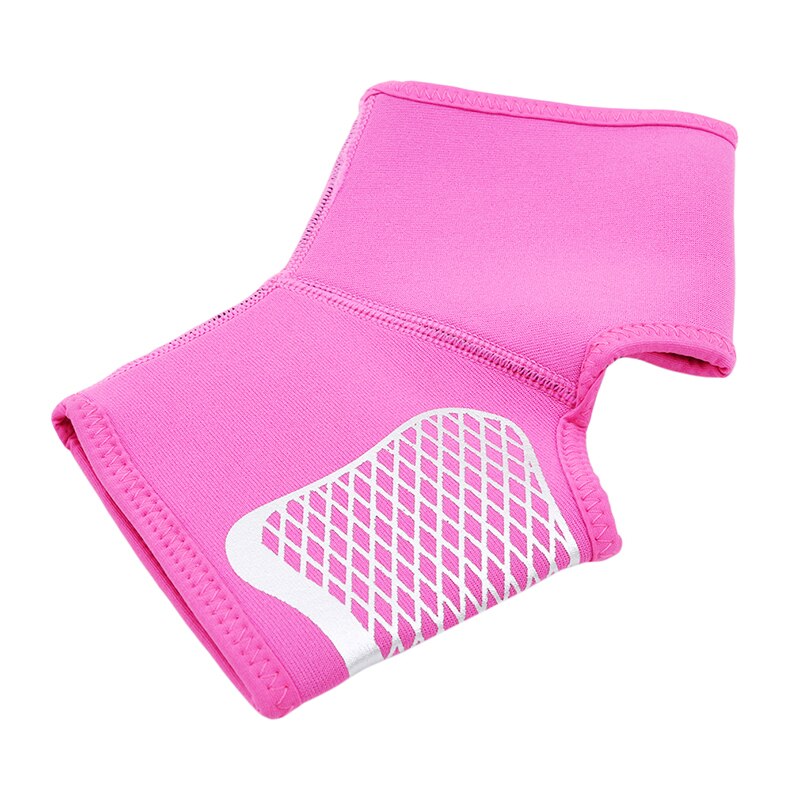 Elastische Vezels Veiligheid Enkel Ondersteuning Sport Voet Beschermhoes Brace Compressie Ondersteuning Mouwen Fasciitis Plantaris Voet Sokken: hot pink / L