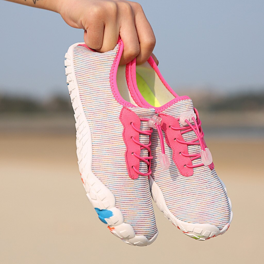 Unisex par udendørs afslappet sport vand sandaler sko strand barfodet hurtigtørrende vand svømmesko sneakers zapatos de mujer #g4