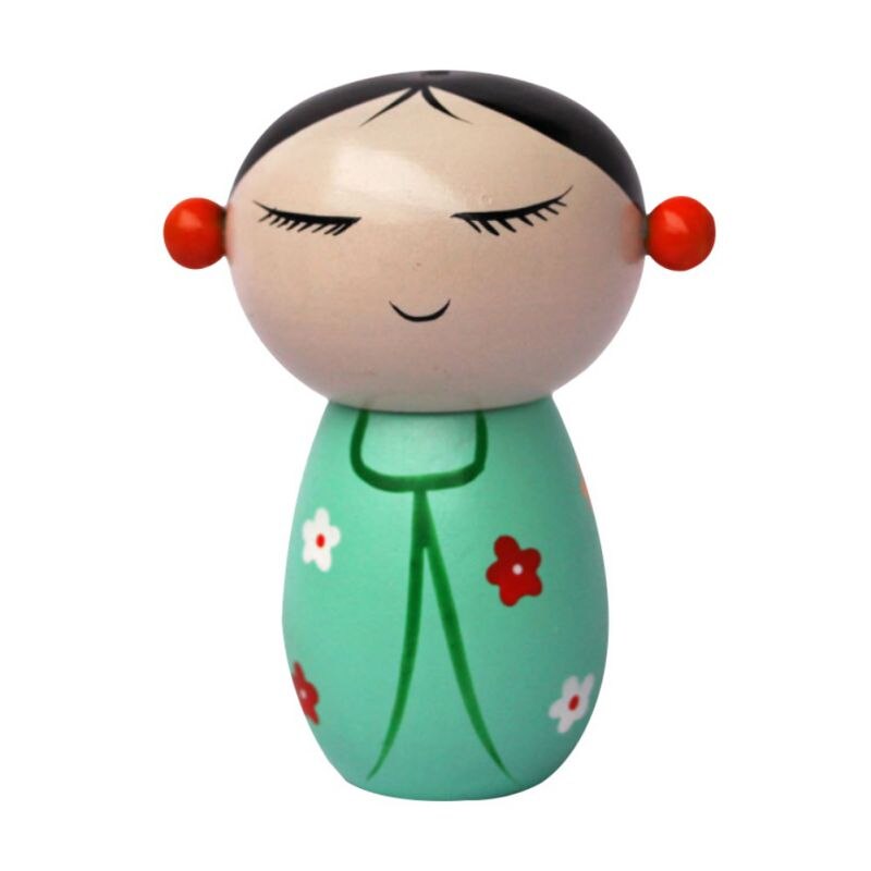 Cute Toothpick Holder Cartoon Animal Wood Toothpick Holder Unique Decorative Case Box Storage Organizer Home Table Decor: C