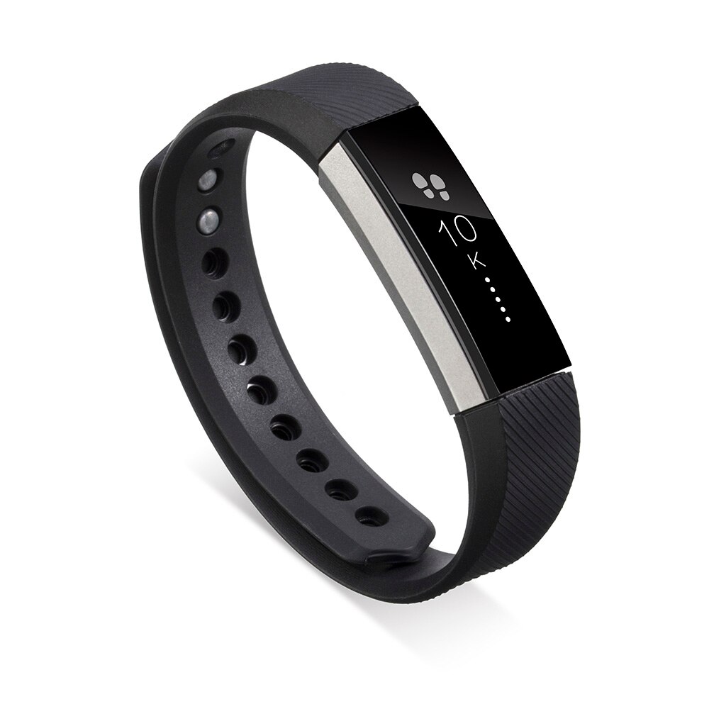 Zachte Siliconen Veilige Verstelbare Band Voor Fitbit Alta Band Polsband Riem Armband Horloge Vervanging Accessoires: 4