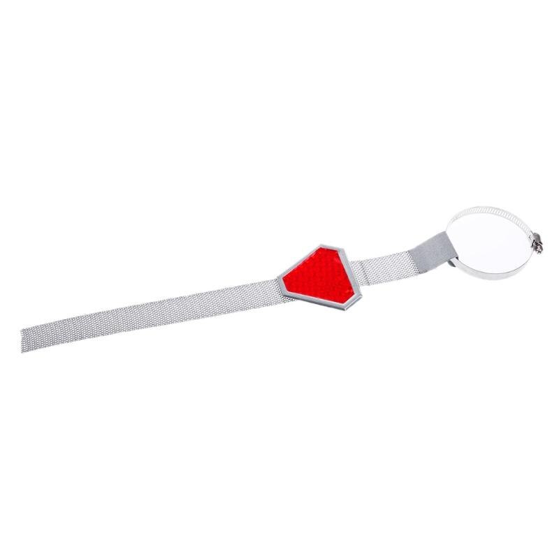 Cinta de Metal antiestática para coche, tiras reflectantes para evitar electrostática, Universal, ,: Red