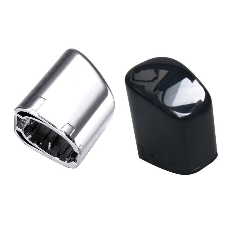 Palanca de freno de mano para coche, cubierta de botón de garaje, decoración cromada, estilo de coche, 1 ud.