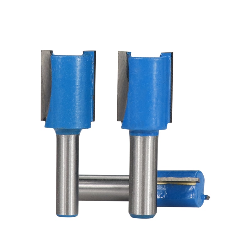 XCAN Flush Trim Pattern Router Bit 1/4''(6.35mm) 8mm Shank Woodworking Straight Milling Cutter