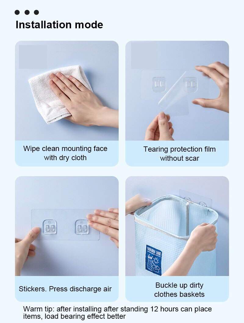 Cesto portabiancheria sporco appeso a parete cesto portabiancheria pieghevole per bagno cesto portabiancheria per bagno