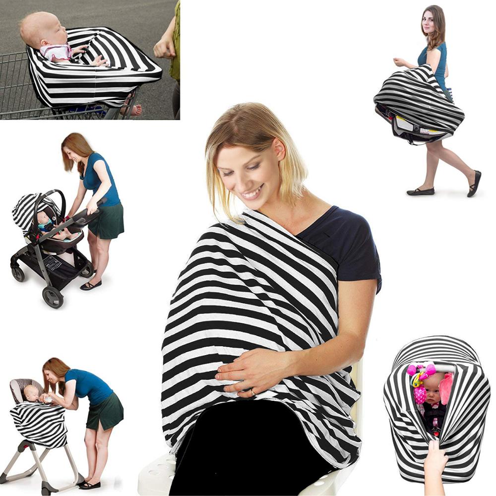 Multi-Gebruik Moeder Borstvoeding Verpleging Cover Wandelwagen Cover Moeder Outdoor Baby Sjaal Feeding Cover Hoge Stoel Cover Baby Voeding