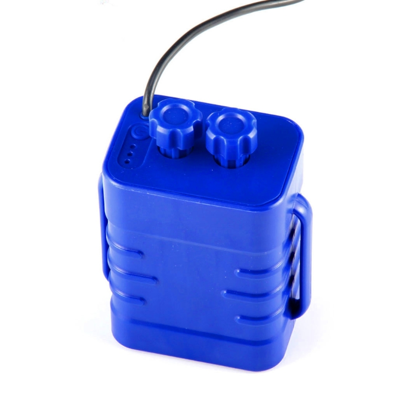 12V waterdichte batterij voor kofferdoos met USB-interface Ondersteuning 6x 18650 batterij