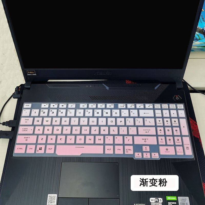 Asus tuf gaming  a15 fx506 fx506iu fx506iv fx506ii fx506ih /  tuf  a17 fx706 fx706ii fx706iu kannettavan tietokoneen näppäimistön kannen suoja