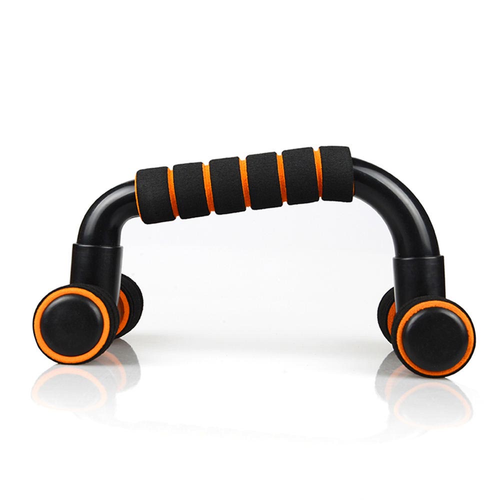 1 Set Sports Fitness Muscle Exerciser I-Shaped Push-Up Support Frame Stand