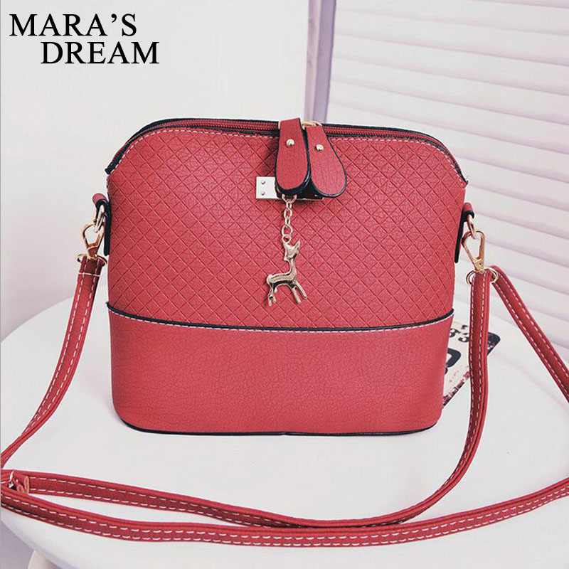 Mara 'S Droom Vrouwen Tas Messenger Bags Mode Tas Met Herten Speelgoed Shell Vorm Meisjes Schouder Crossbody Tassen Sac een Belangrijkste Femme