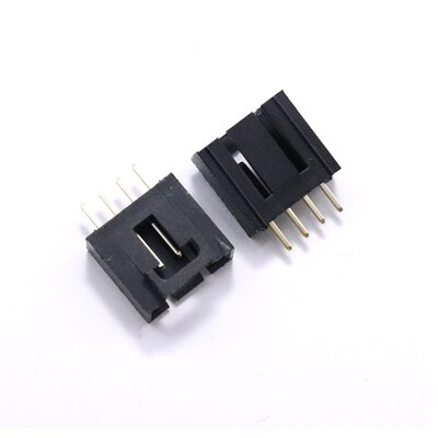 10 zestaw MX2.54 złącze Dupont 2/3/4/5/6/8/12Pin z klamrą pasa jeden rząd 2.54mm prosty Pin zakrzywione Pin obudowa terminale
