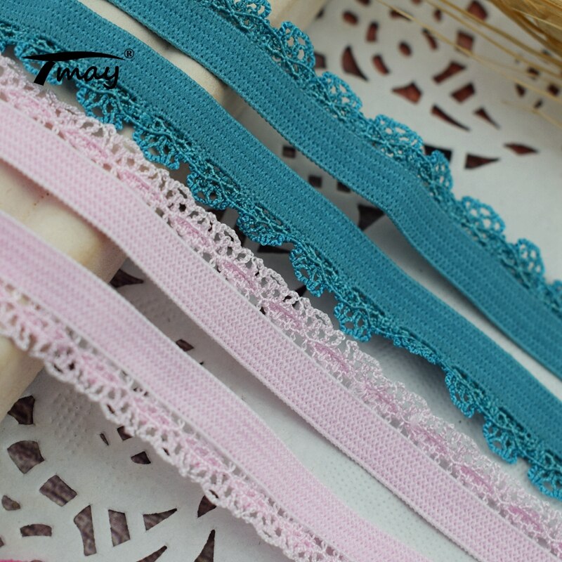 #1733 #1734 koronki gumką 8 metrów/dużo miękki pas włosów nylonowa taśma pasy DIY materiały krawieckie резинка для шитья